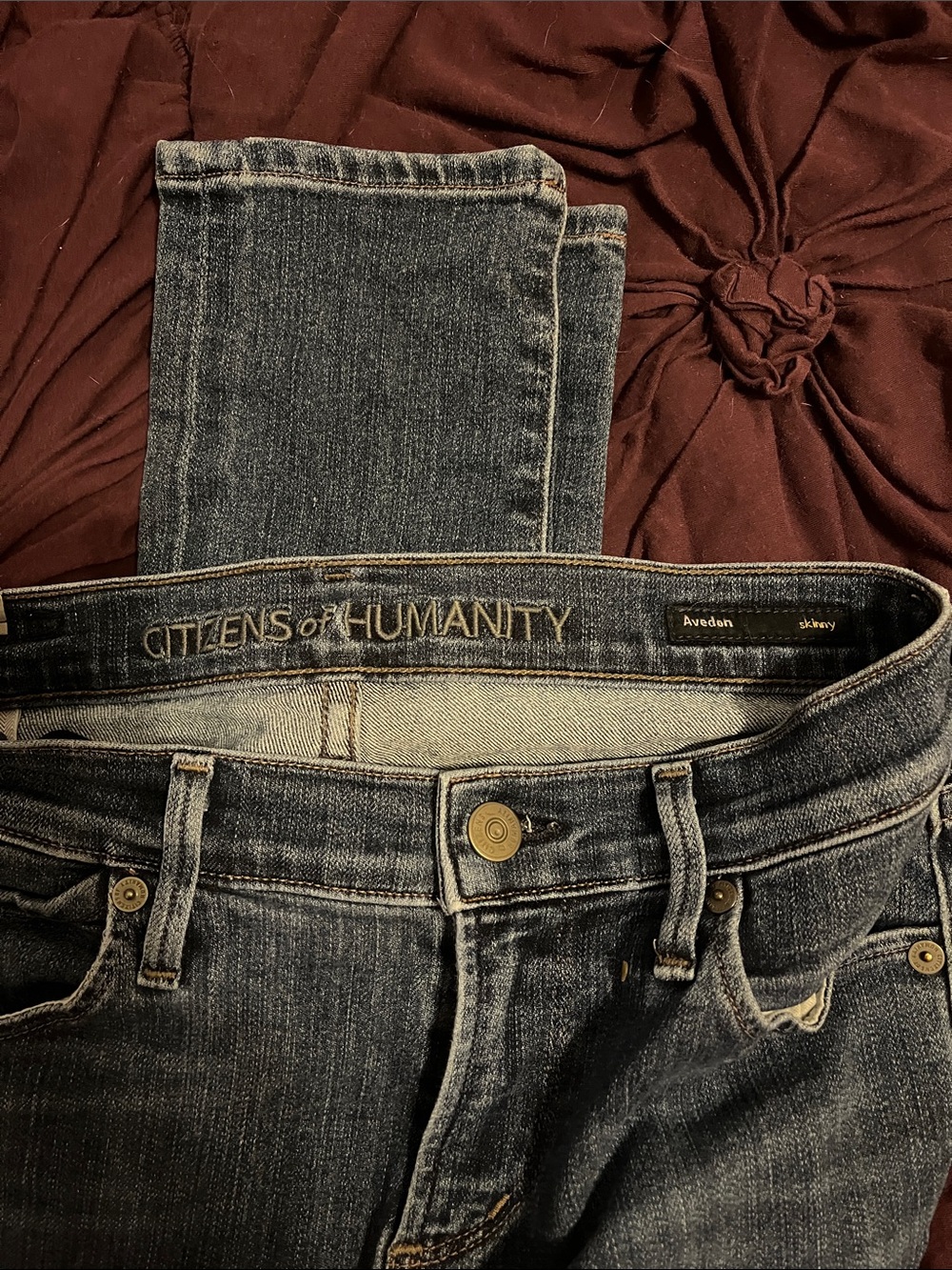Citizens Of Humanity by Jerome Dahan Avedon Straight-Leg Jeans - Picture 6 of 10
